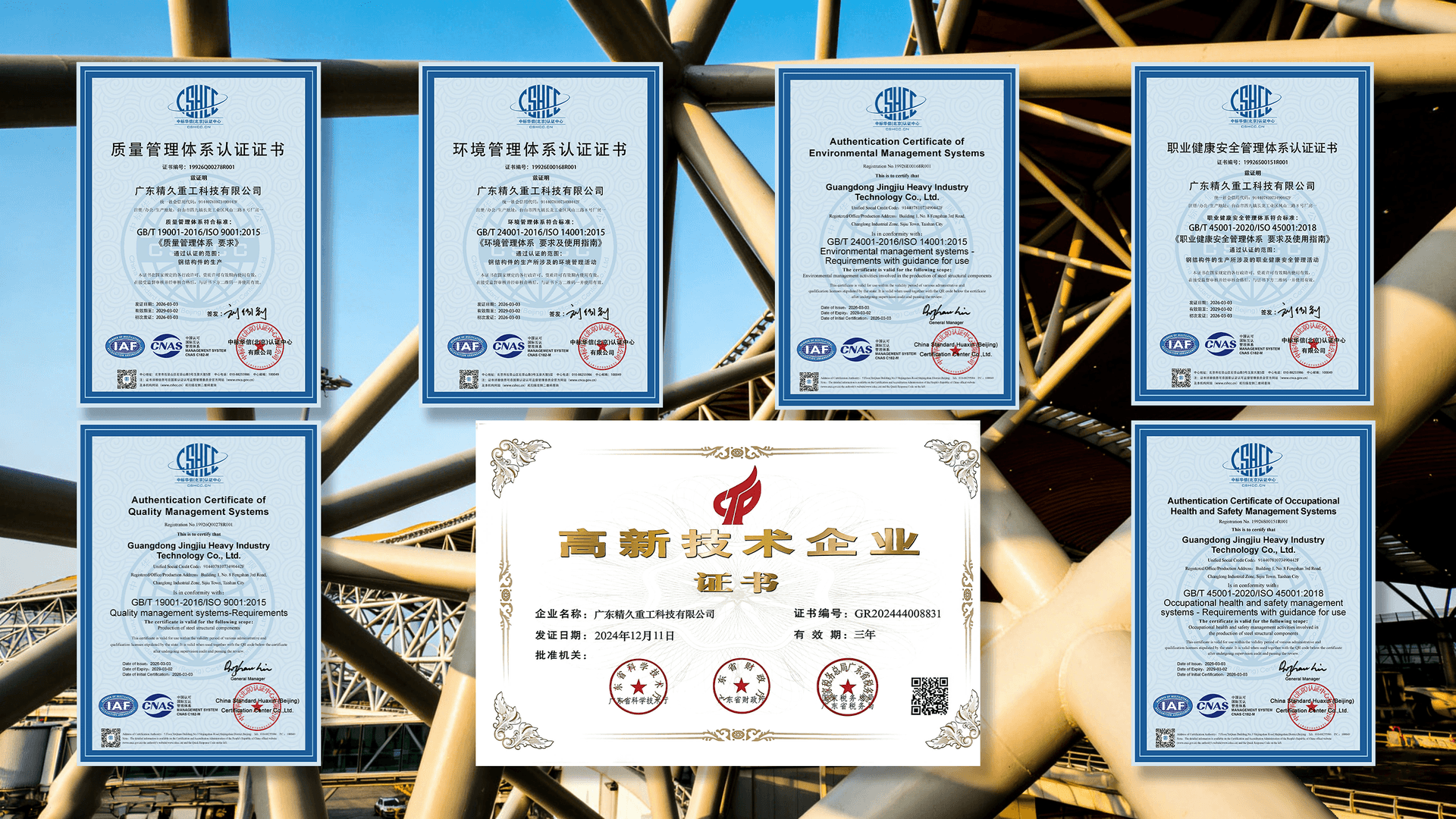 Certificates