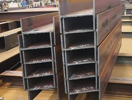 H-beam cut